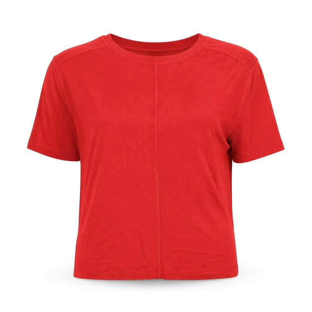 Marks and Spencer Womens Red Crew Neck  Viscose Pullover Jumper Size XS