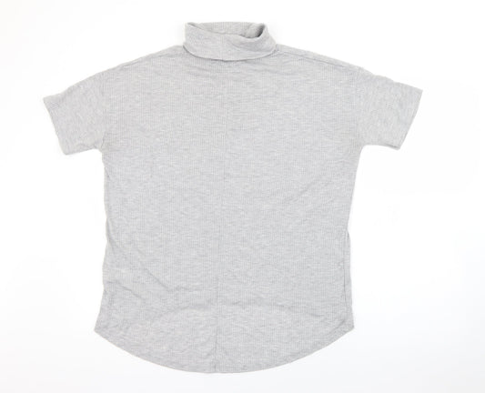 Papaya Womens Grey Round Neck  Polyester Pullover Jumper Size 12
