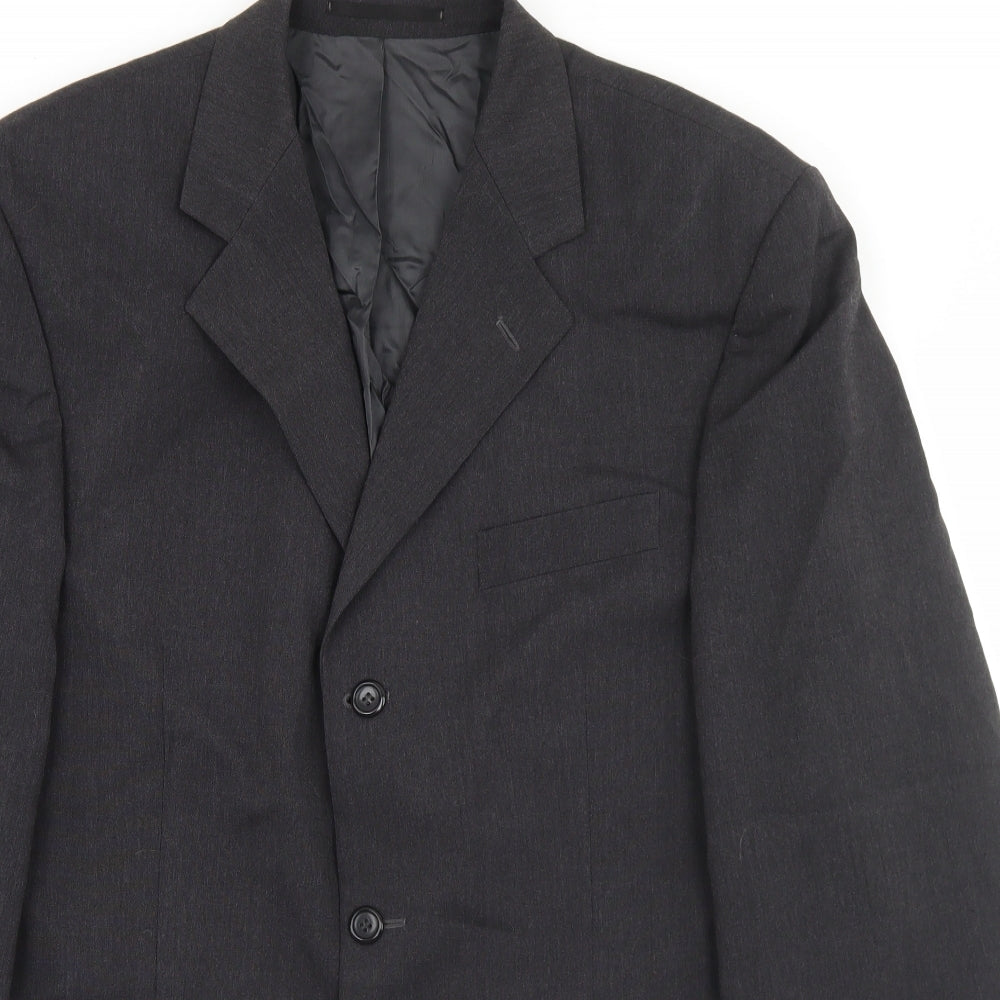 Burton Mens Grey  Polyester Jacket Blazer Size 42