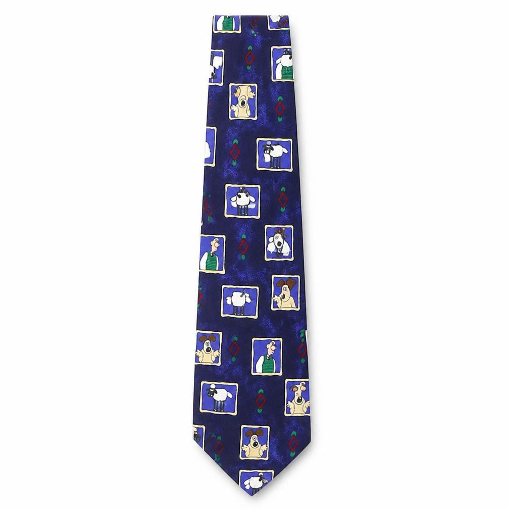 Marks and Spencer Mens Multicoloured Geometric Polyester Pointed Tie One Size