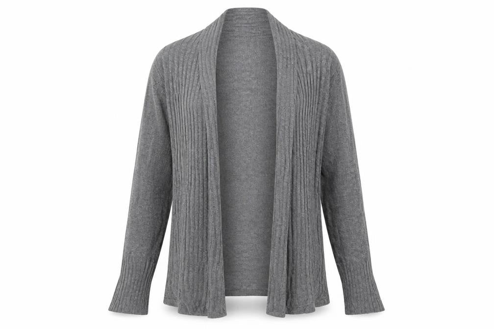 H&M Womens Black V-Neck  Viscose Cardigan Jumper Size M