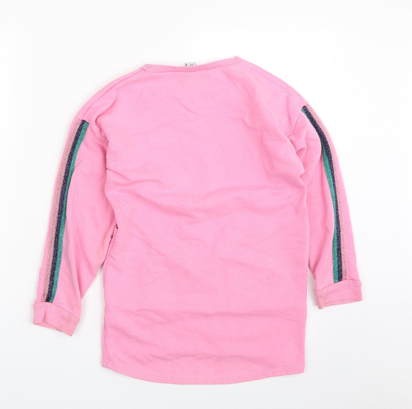 TU Girls Pink  Cotton Pullover Sweatshirt Size 9 Years  Pullover - Keep Life Simple