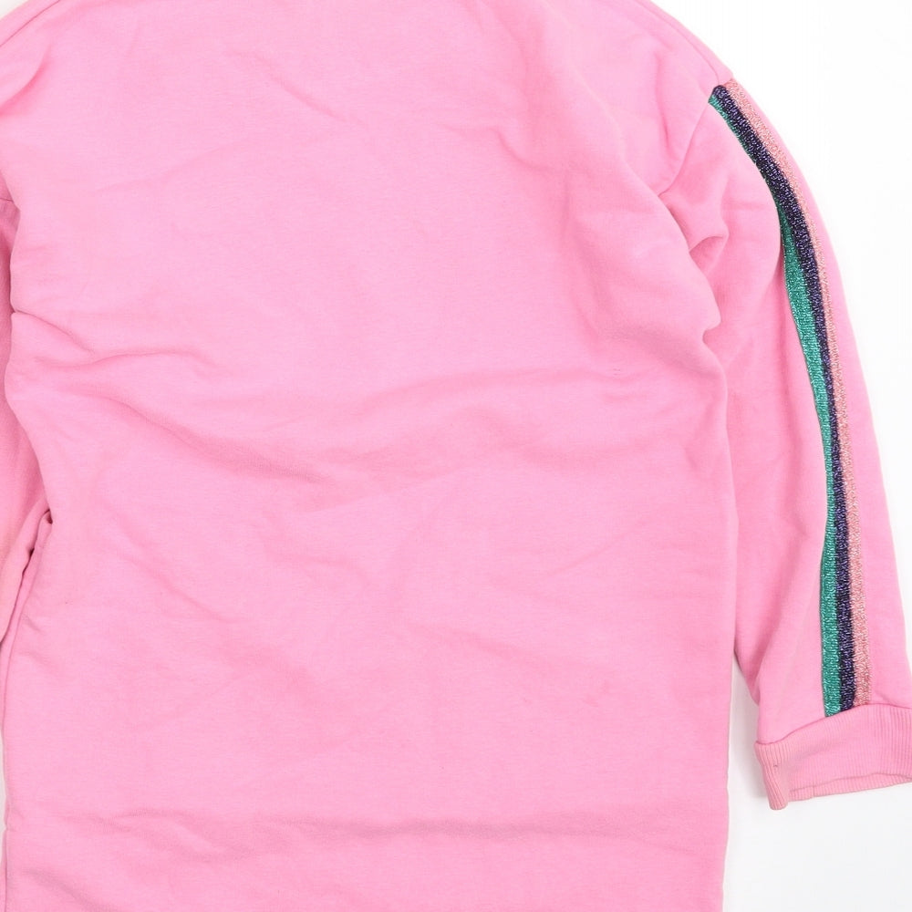 TU Girls Pink  Cotton Pullover Sweatshirt Size 9 Years  Pullover - Keep Life Simple