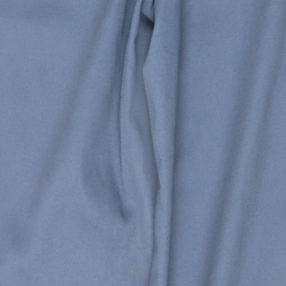 Preworn Mens Blue  Polyester Straight Jeans Size 16 L32 in Regular Button