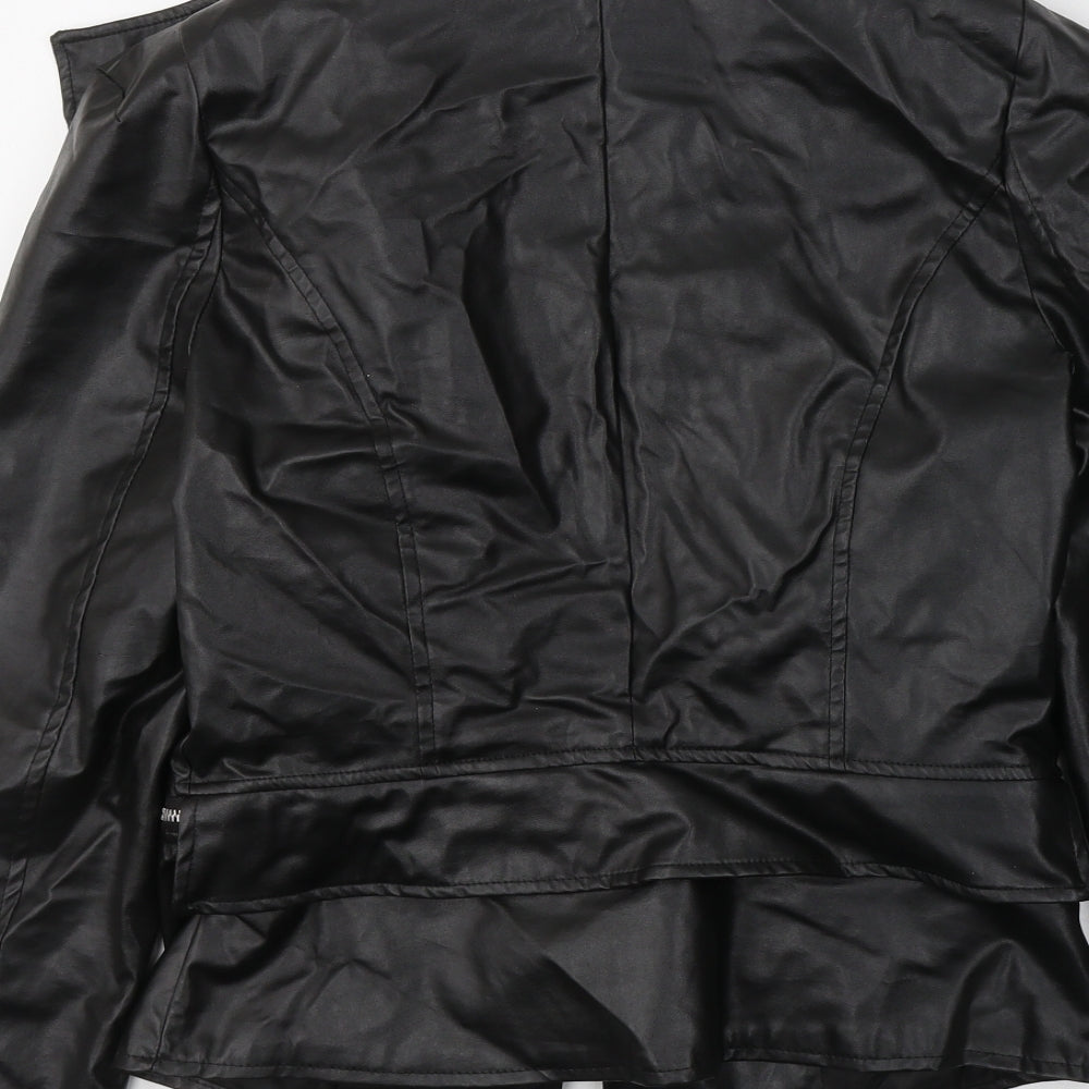 New Light Womens Black   Jacket  Size M  Zip