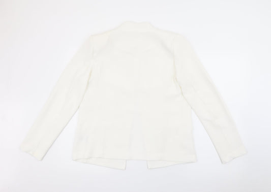Damart Womens White   Jacket  Size 14