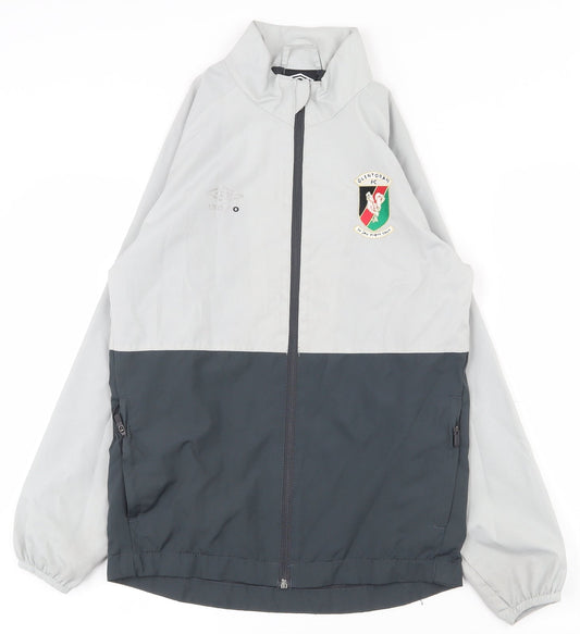 Umbro Boys Grey   Jacket  Size M  Zip