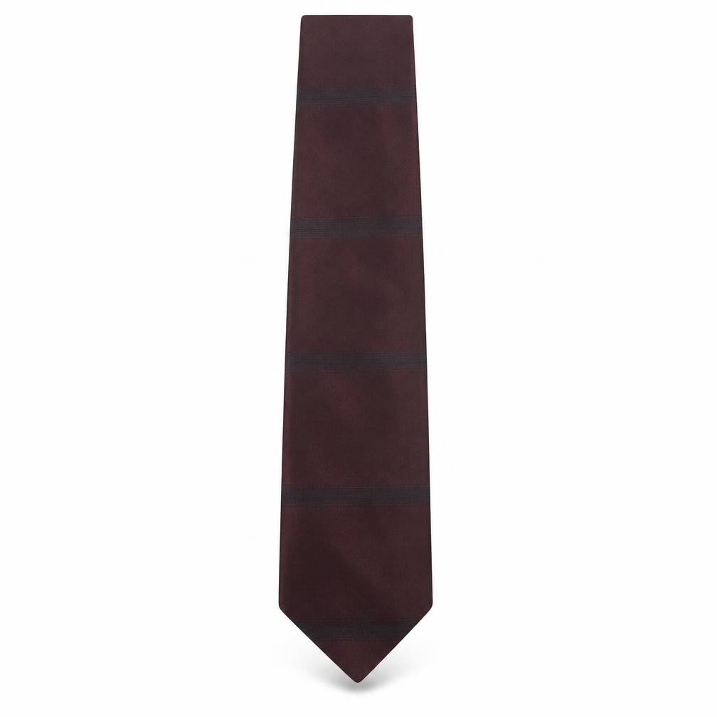 Burton  Mens Purple  Silk Pointed Tie One Size