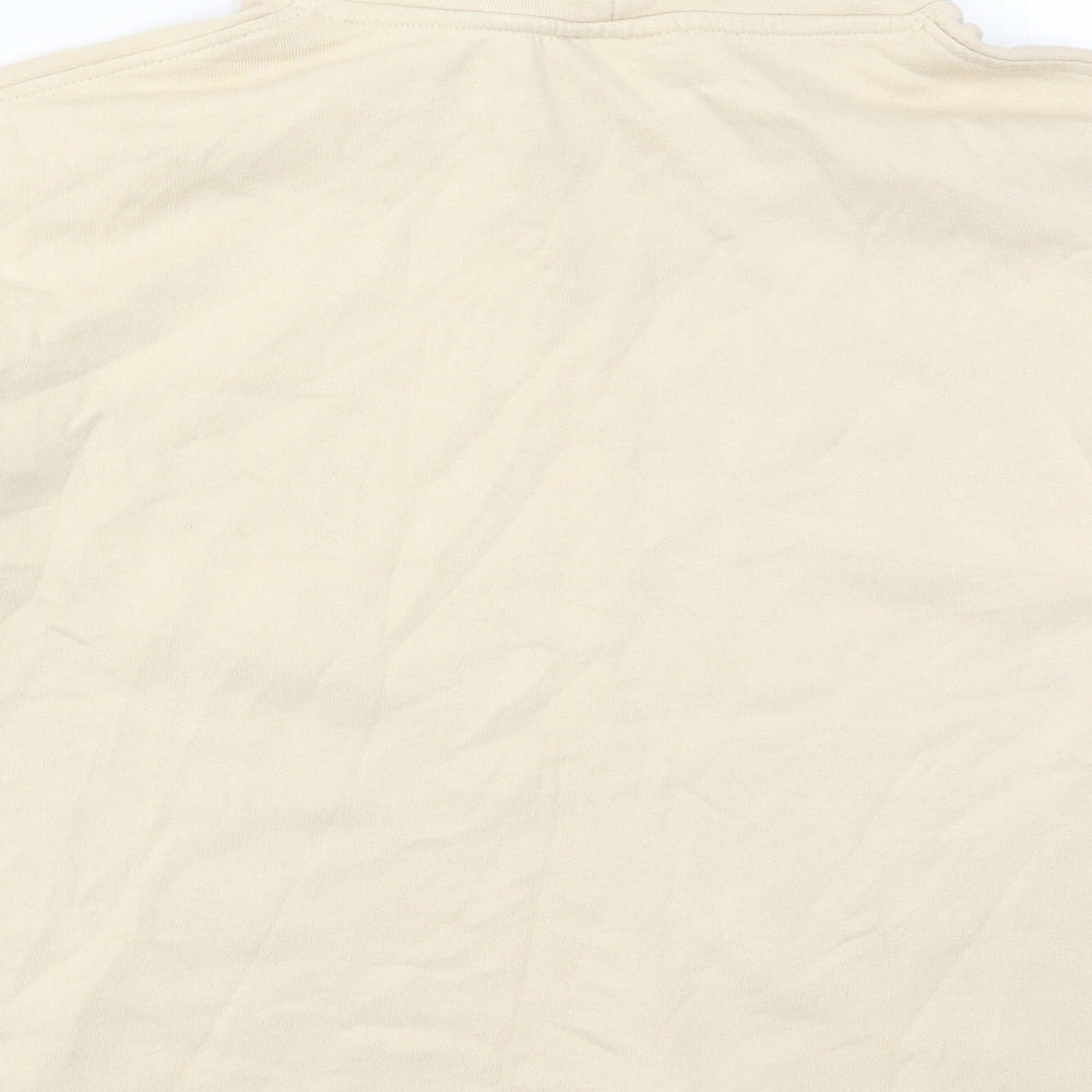 Primark Womens Beige  Cotton Pullover Sweatshirt Size 6  Pullover