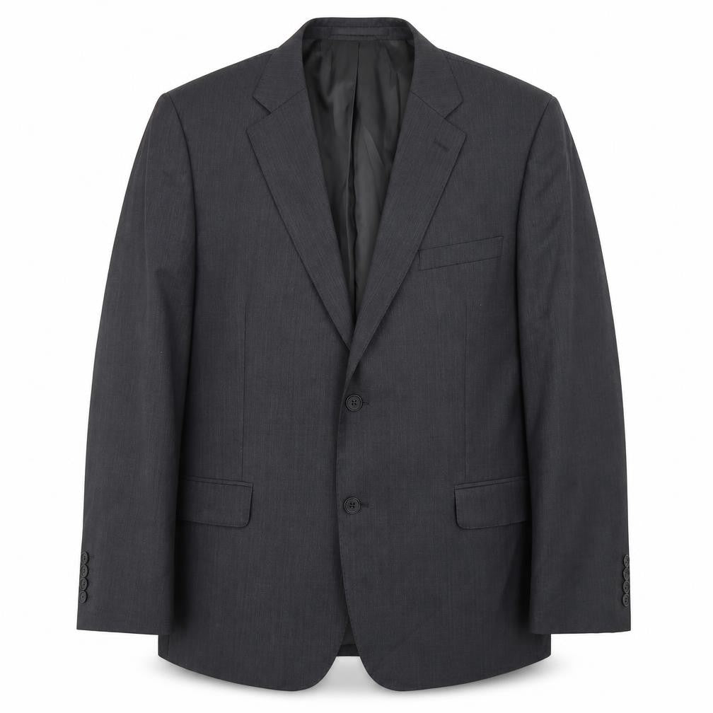 Mens 44 Chest Regular Paul Costelloe Grey Two-Button