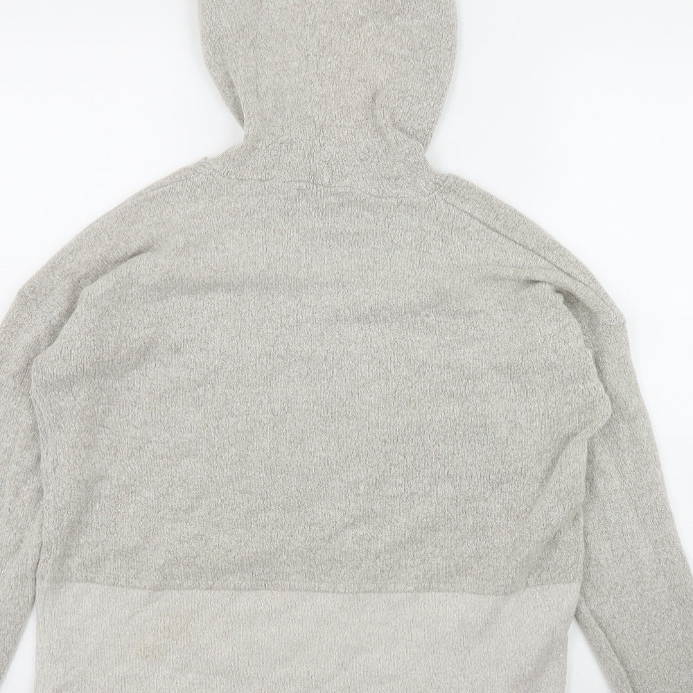 Select Womens Beige  Acrylic Pullover Hoodie Size XL  Pullover
