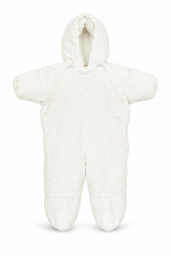 Ladybird Girls White   3-in-1 Jacket Poncho Size 0-3 Months   Hook & Loop