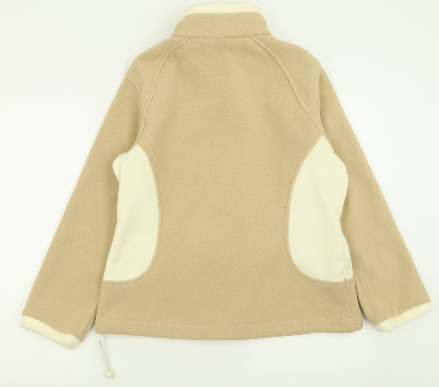 Marks and Spencer Womens Beige   Jacket  Size 14  Zip