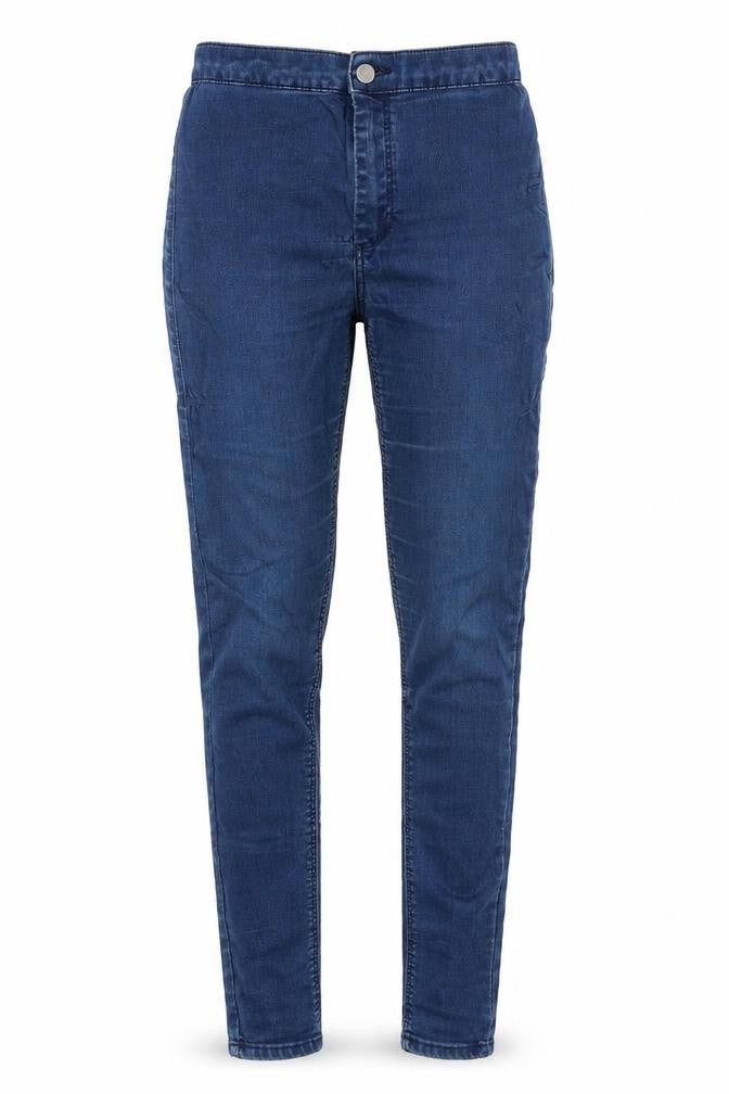 Topshop Womens Blue  Cotton Jegging Jeans Size 28 in L26 in Slim