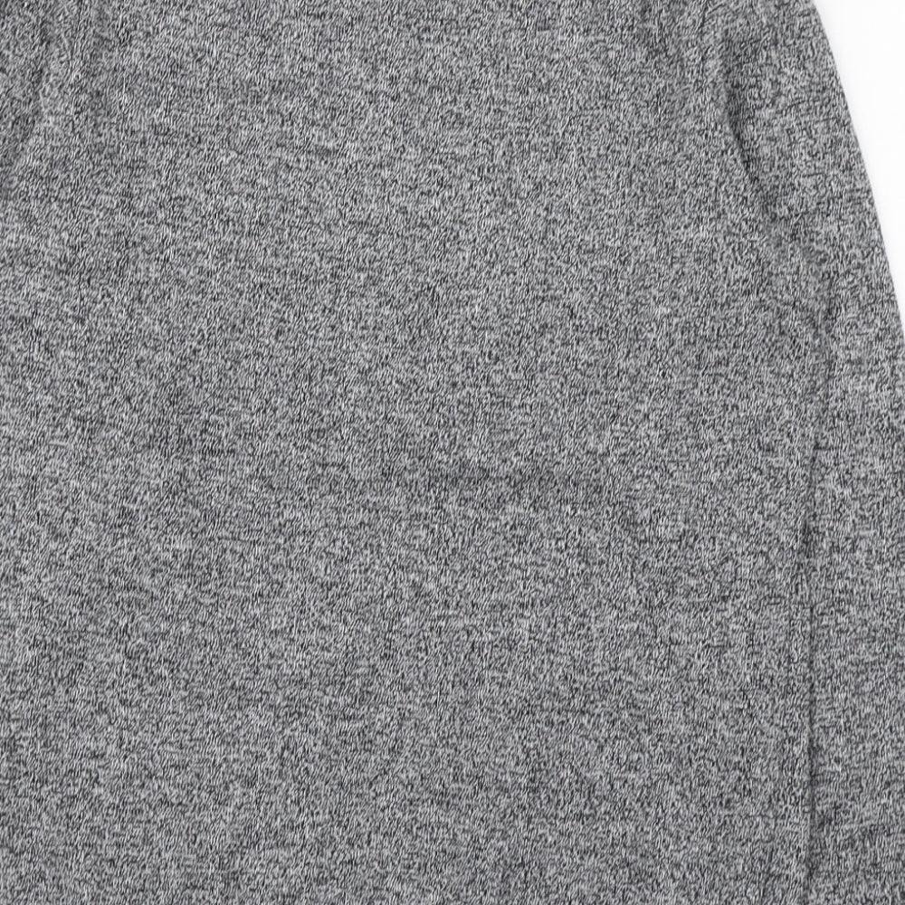 Dorothy Perkins Womens Grey Round Neck  Cotton Pullover Jumper Size S   - Dream
