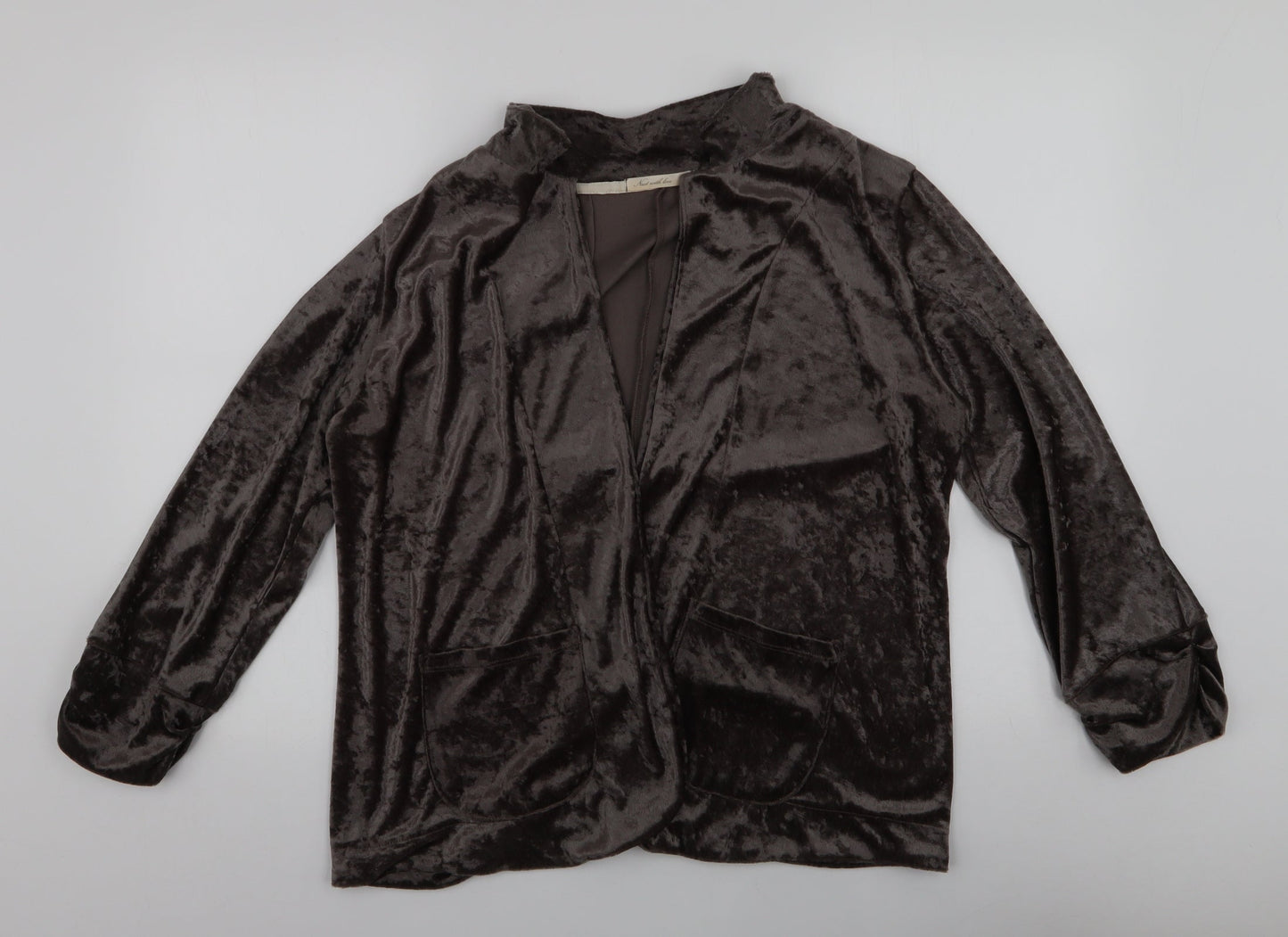 NEXT Womens Brown   Jacket Blazer Size 20