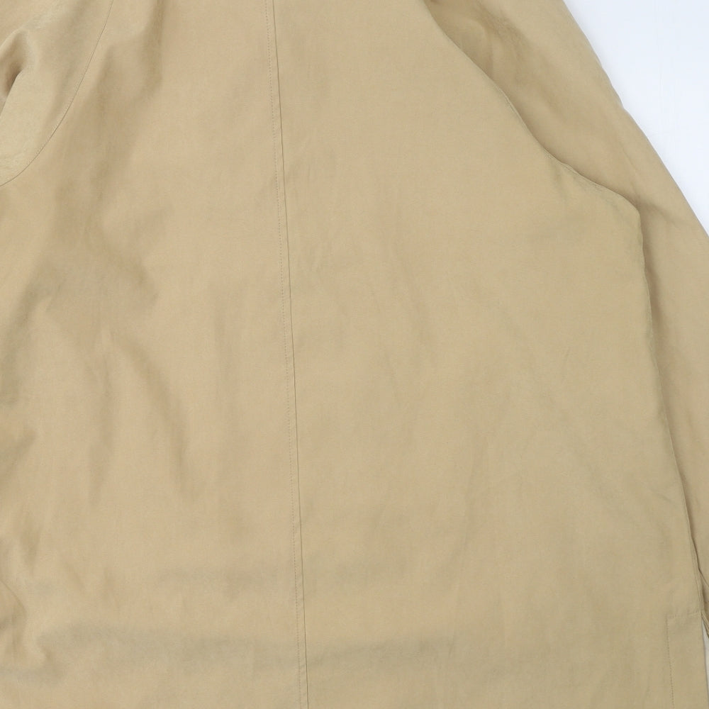 Holmewood Womens Beige   Overcoat Coat Size 14  Button
