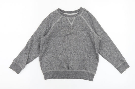 NEXT Boys Grey  100% Cotton Pullover Sweatshirt Size 6-7 Years  Pullover