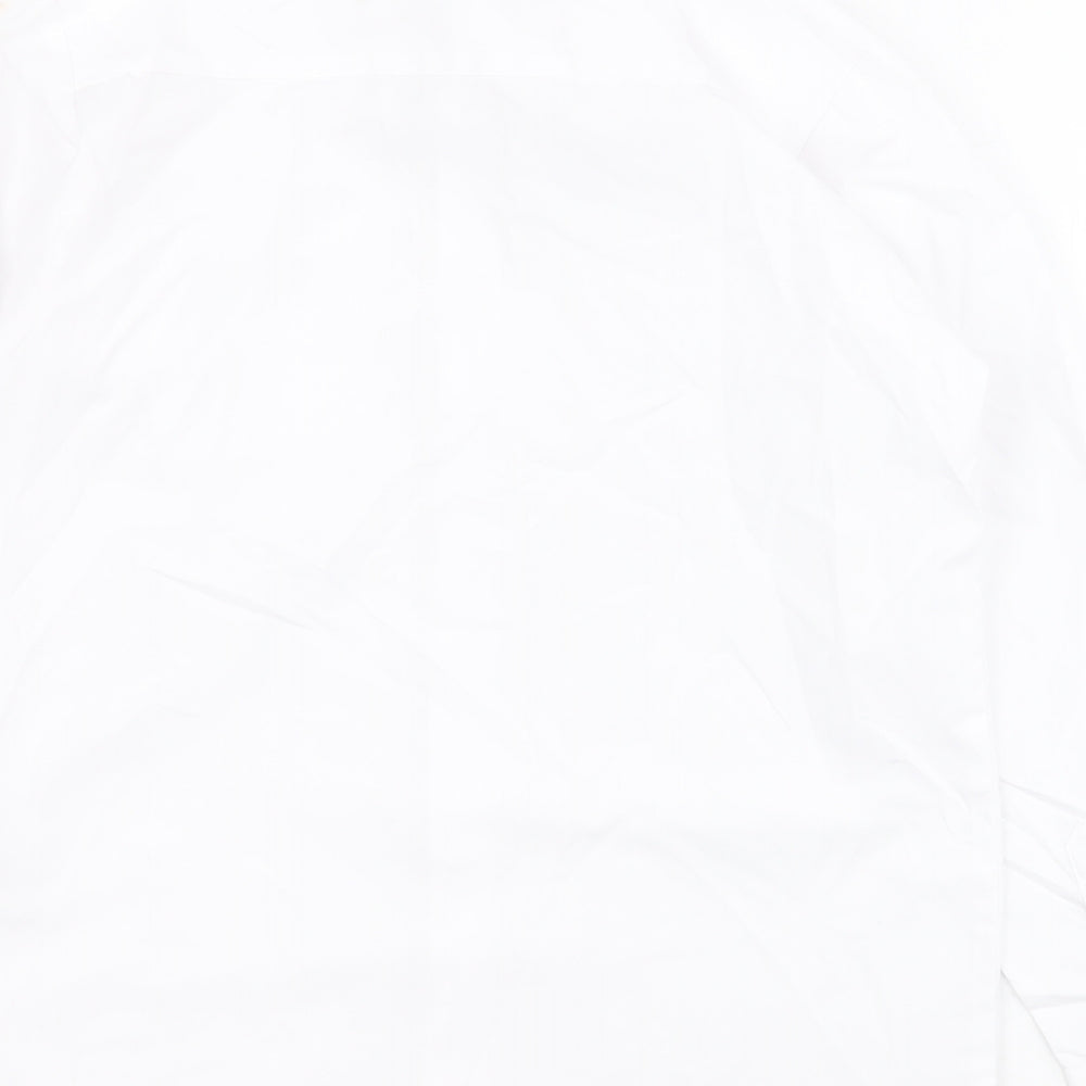 George Boys White  Polyester Basic Button-Up Size 10-11 Years Collared Button - School