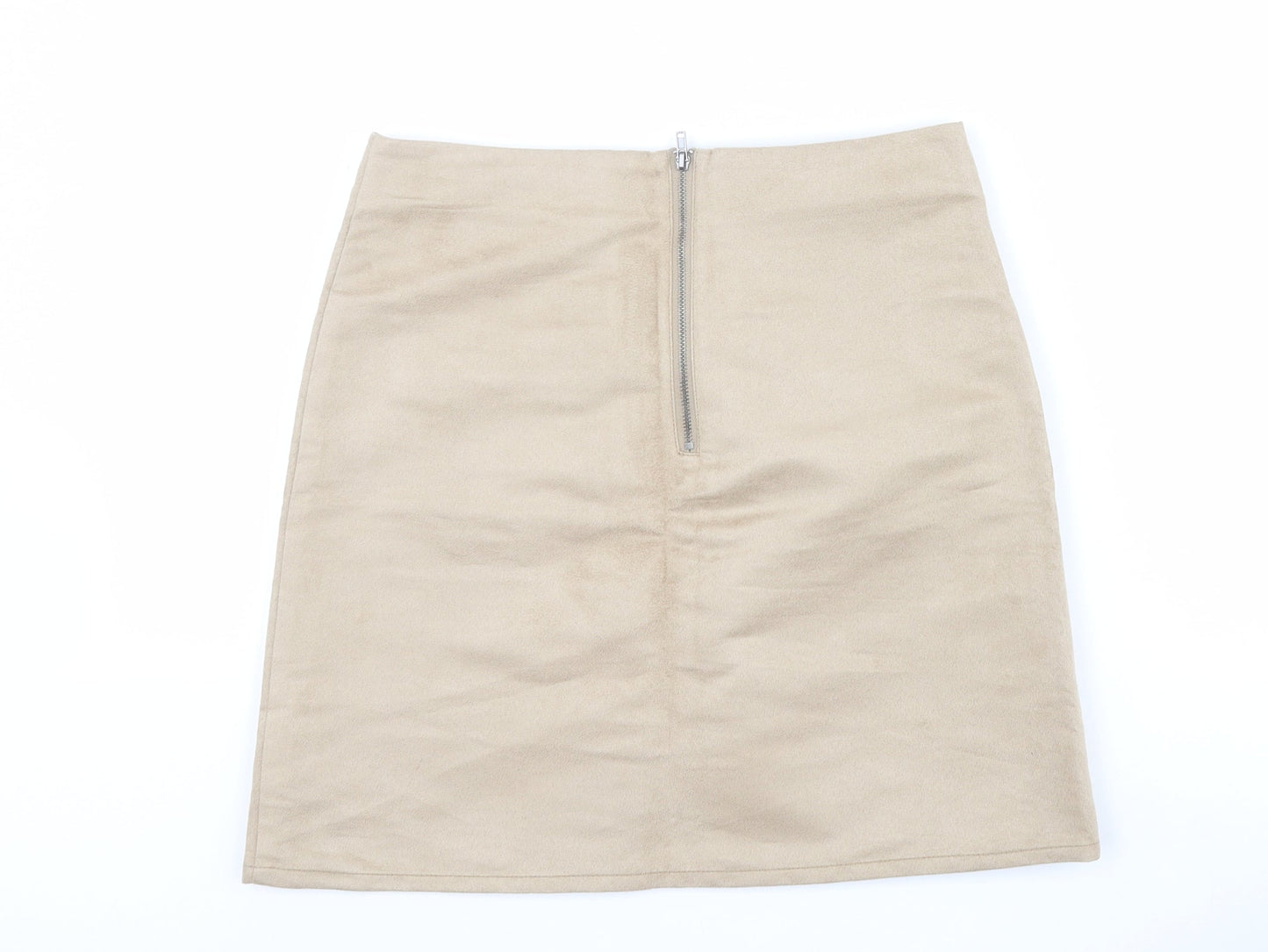 Villa Clothes Womens Beige  Polyester A-Line Set Size XS   Zip