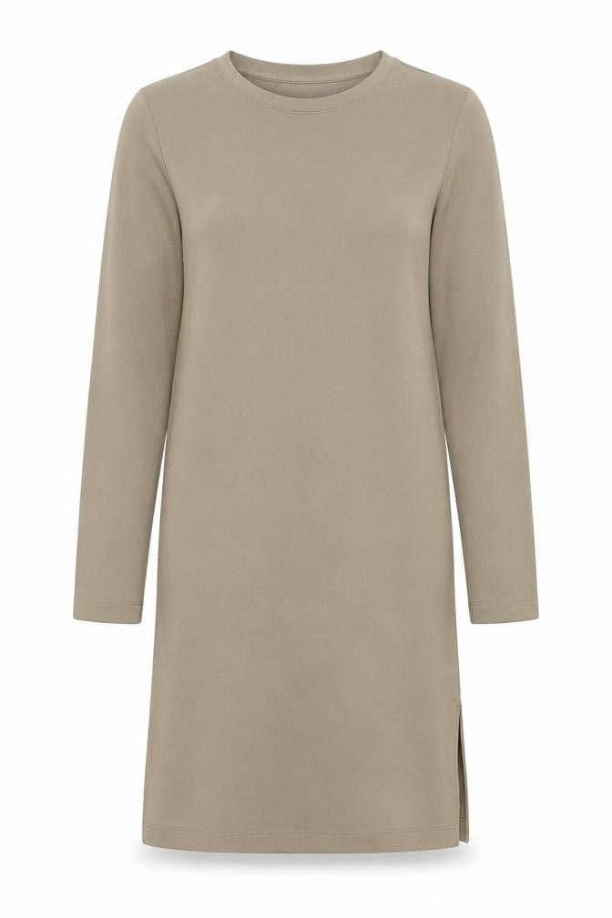 H&M Womens Green  Viscose Jumper Dress  Size XS  Crew Neck Pullover