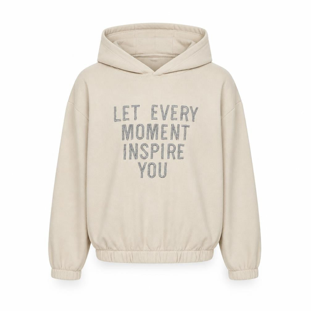 Primark Girls Beige  Cotton Pullover Hoodie Size 10-11 Years  Pullover - Let every moment inspire you