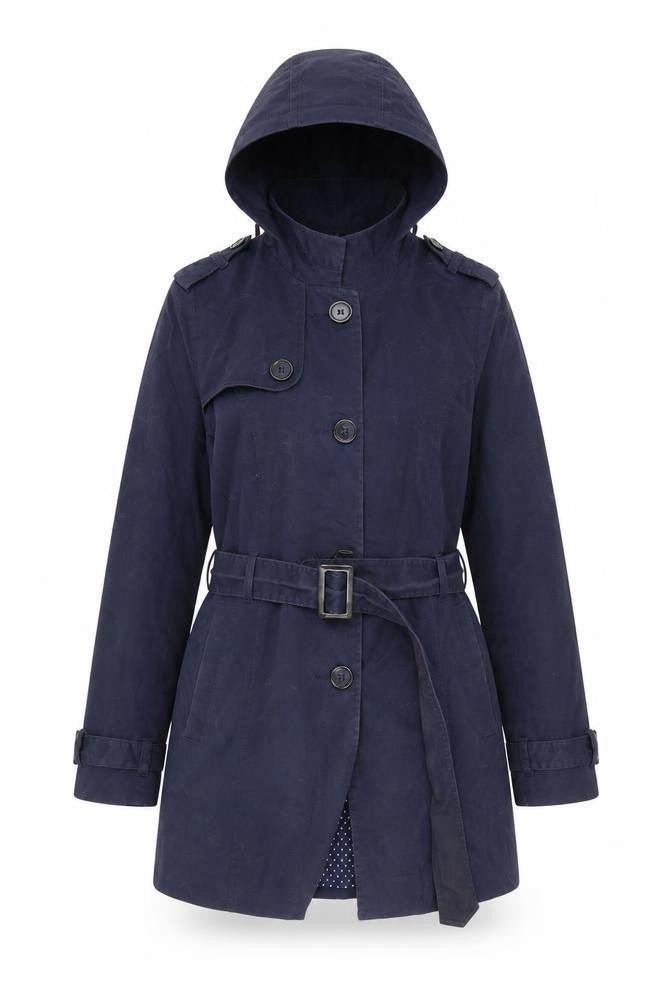 H&M Womens Blue   Jacket  Size 12  Button