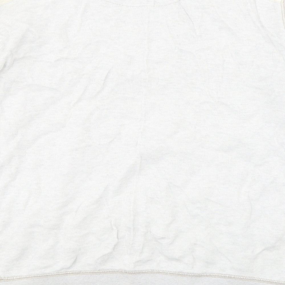 NEXT Mens Grey  Cotton Pullover Sweatshirt Size L