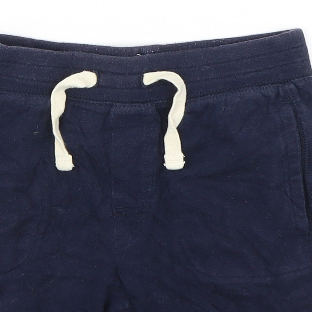 Gap Boys Blue  Cotton Sweat Shorts Size 5 Years  Regular