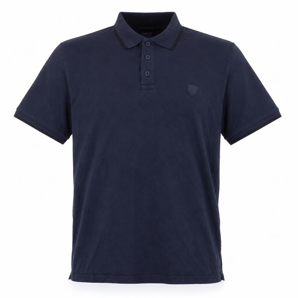 Redskins Mens Blue  Cotton  Polo Size XL Collared Button