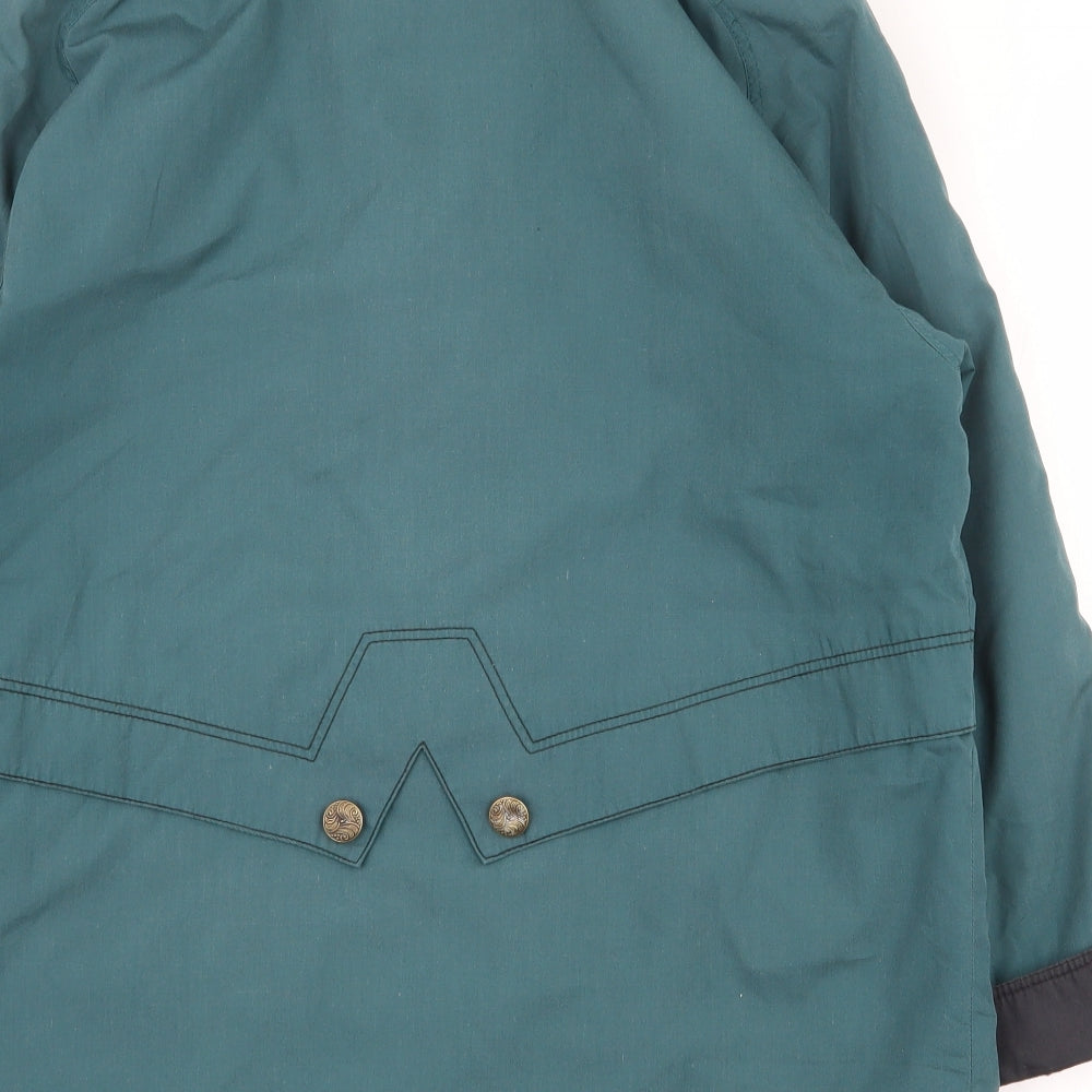 telemac Womens Green   Jacket Coat Size 10  Zip