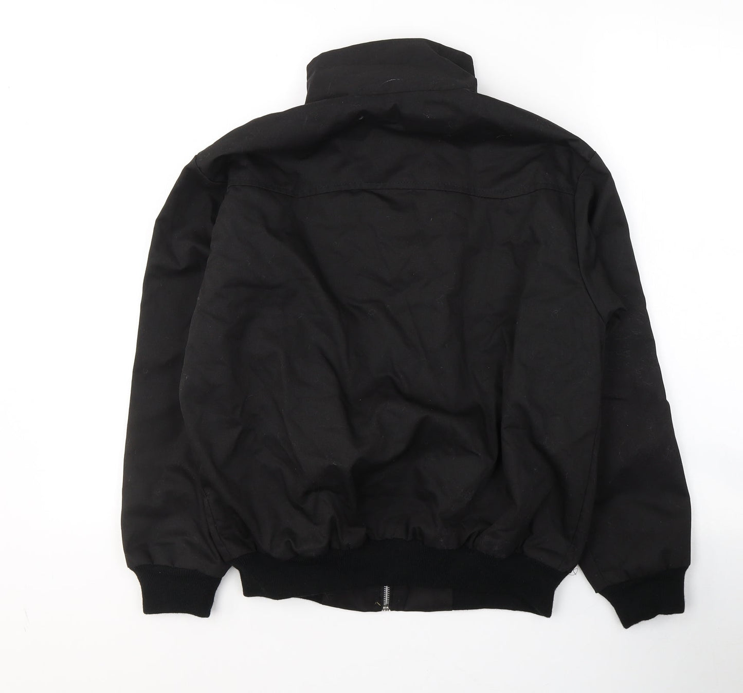 Made in England Mens Black   Jacket  Size S  Zip