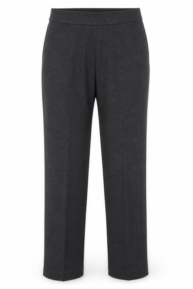 Marks and Spencer Womens Grey  Viscose Dress Pants Trousers Size 10 L28 in Regular