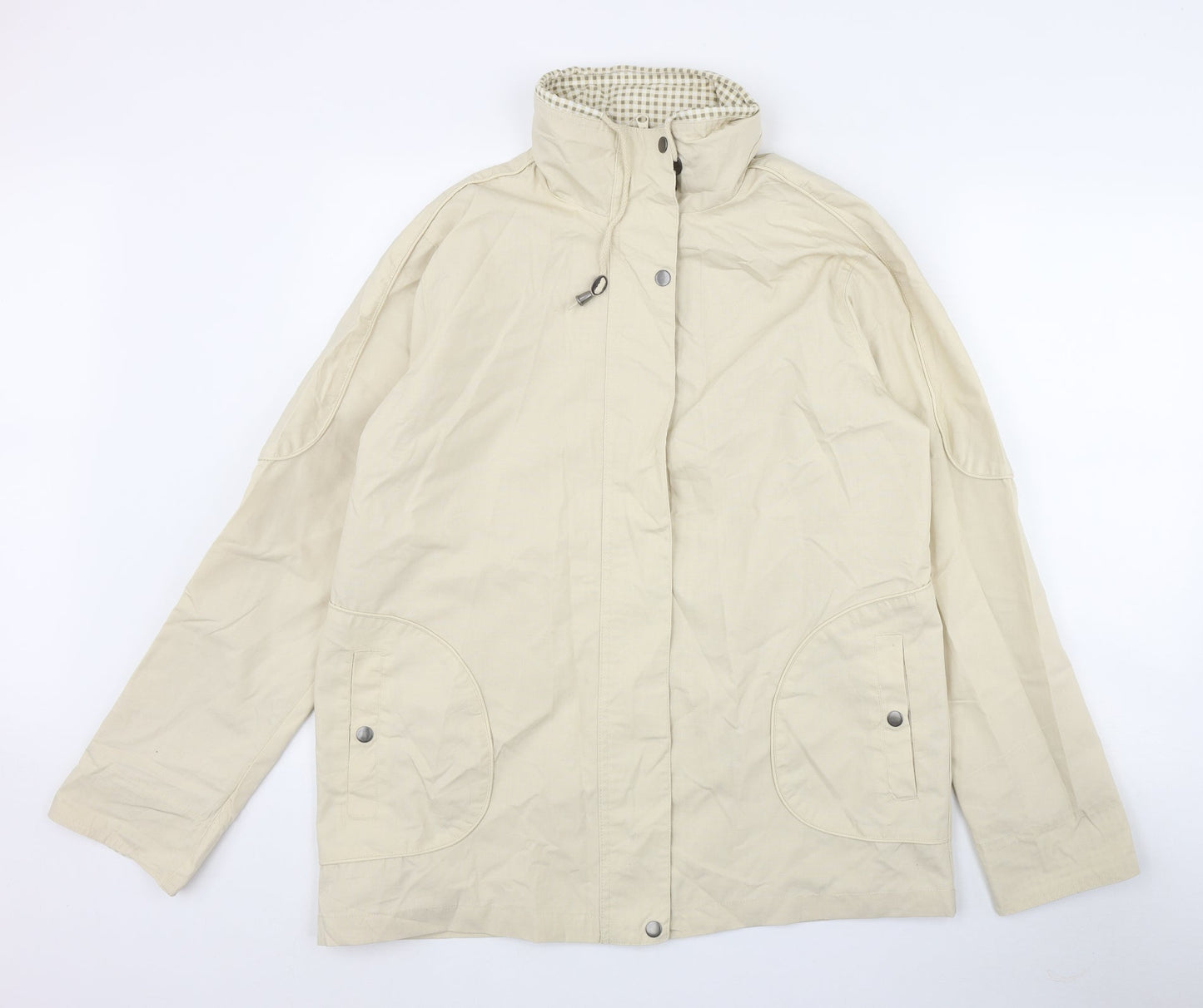 Blair Womens Beige   Jacket  Size M  Zip