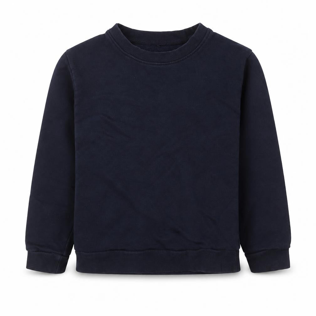 George Boys Blue  Cotton Pullover Sweatshirt Size 4-5 Years  Pullover