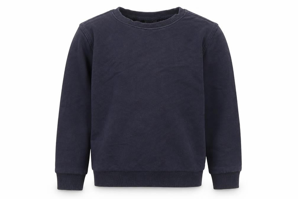 F&F Boys Blue  Cotton Pullover Sweatshirt Size 4-5 Years