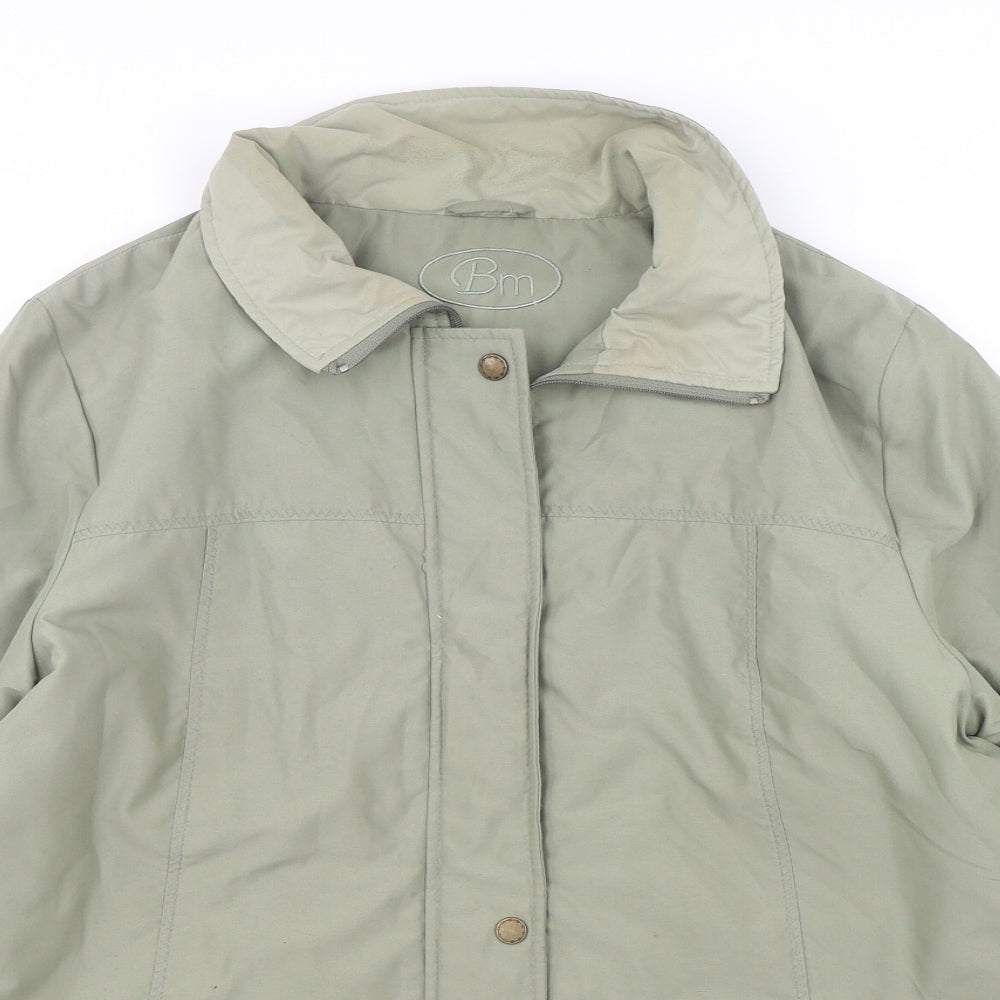 Bonmarche Womens Green   Parka Coat Size M