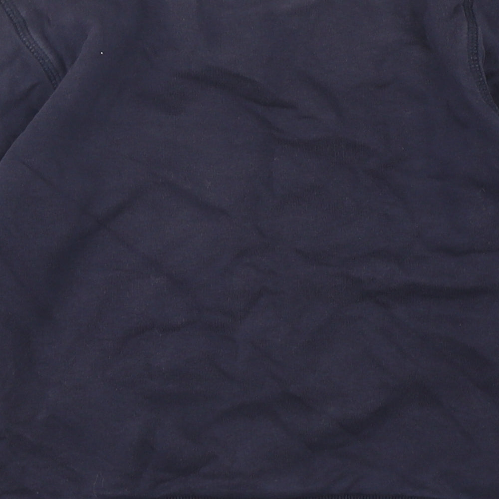 F&F Boys Blue  Cotton Pullover Sweatshirt Size 8-9 Years  Pullover