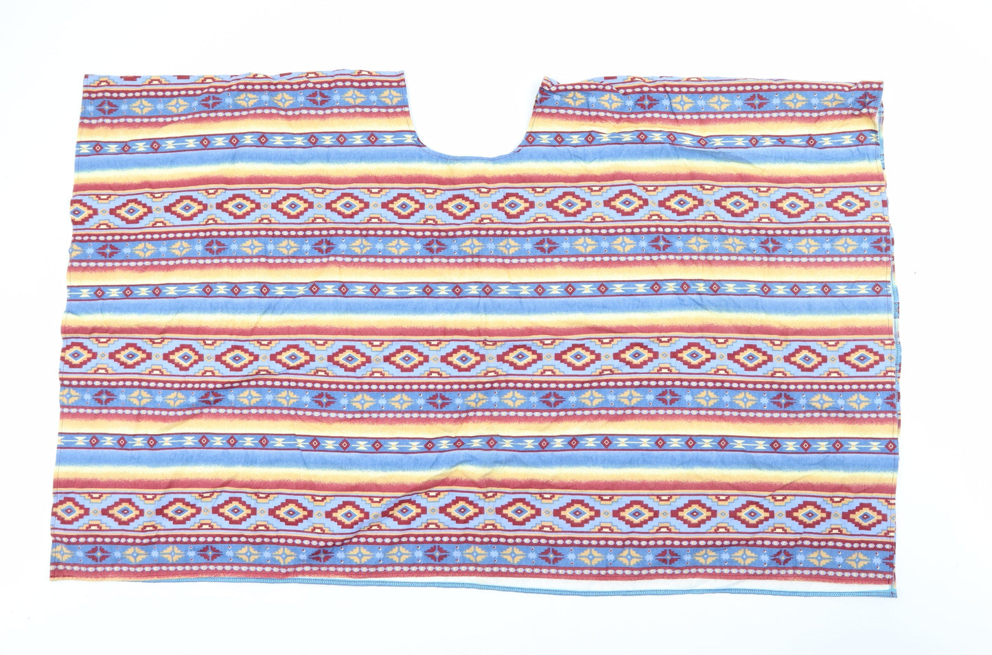 Crazy Ladies Womens Multicoloured Geometric  Jacket Poncho Size L