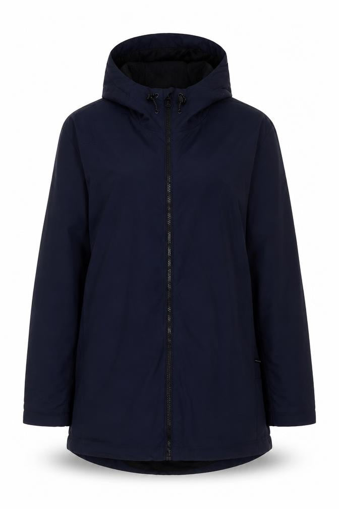F&F Womens Blue   Anorak Coat Size M  Zip