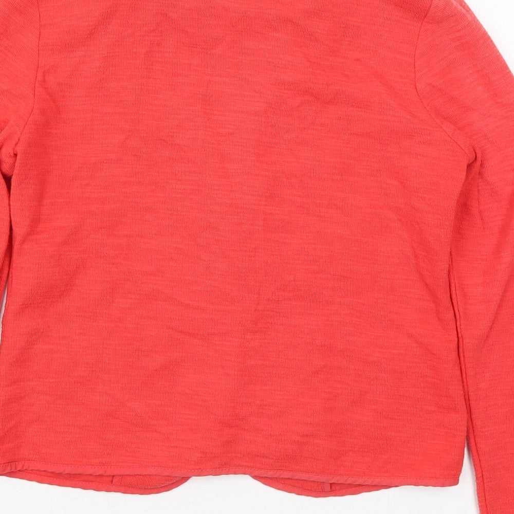 New Look Womens Pink   Jacket  Size 10  Button