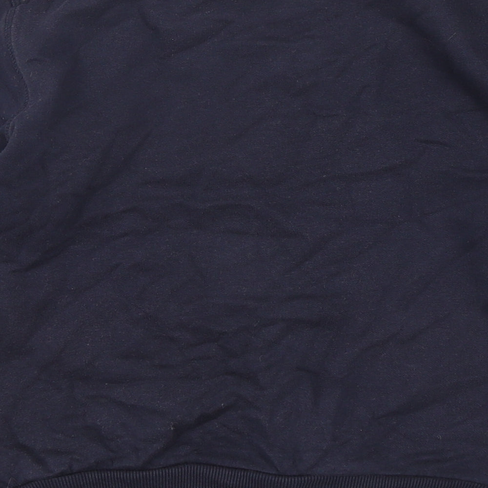 F&F Boys Blue  Cotton Pullover Sweatshirt Size 9-10 Years  Pullover
