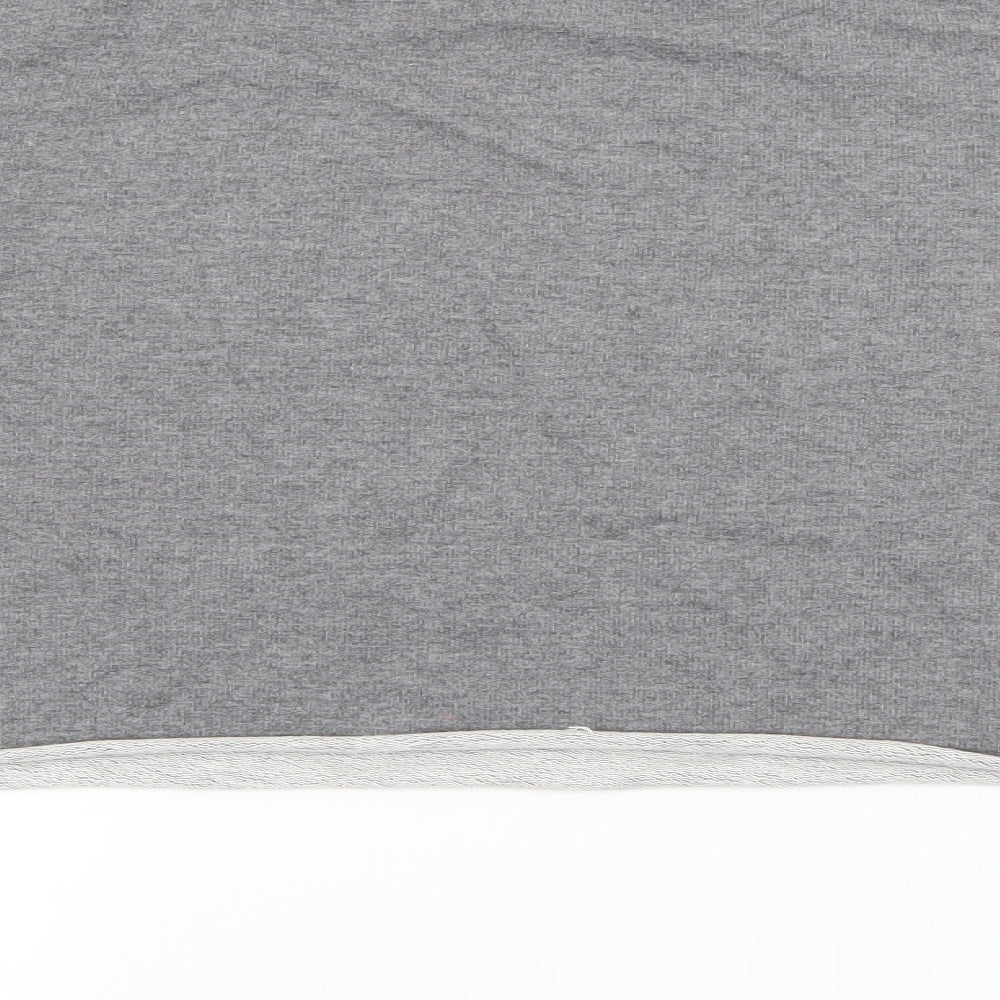 Pull & Bear Womens Grey  Polyester Pullover Sweatshirt Size XS