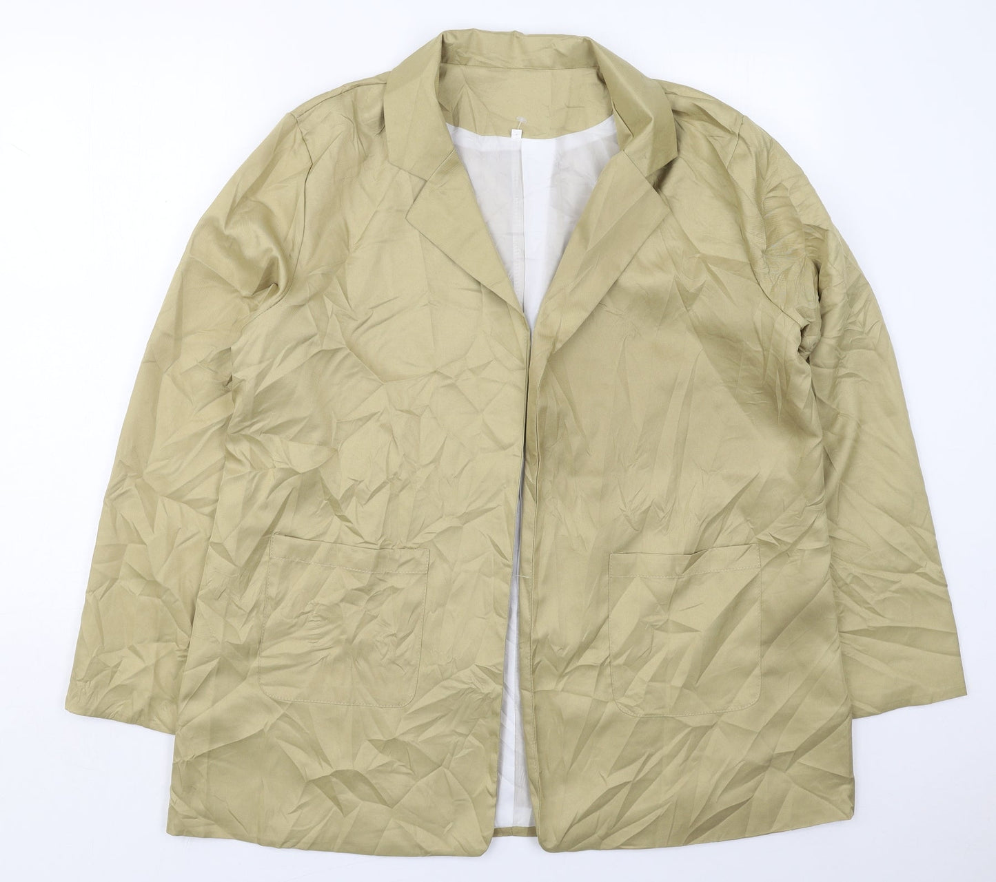 Preworn Womens Beige   Jacket  Size 4XL