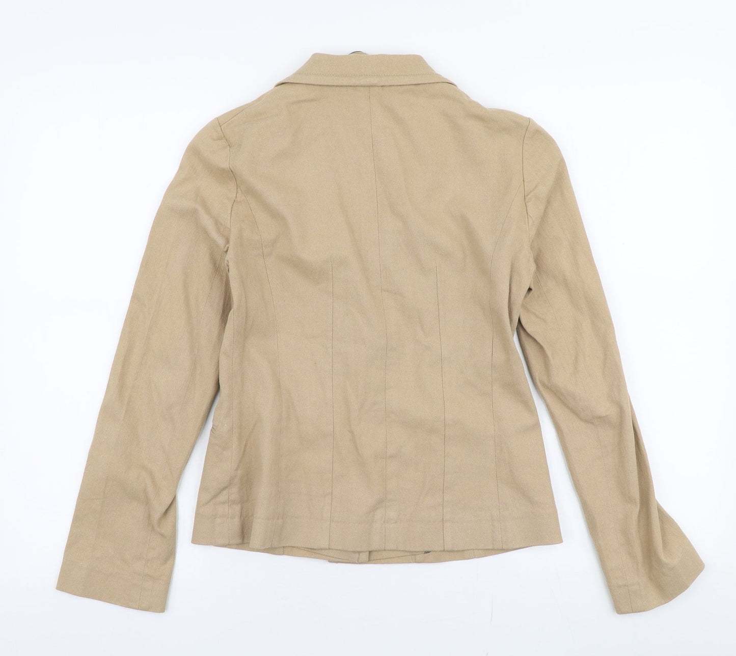 River Island Womens Brown   Jacket Coat Size 8  Button