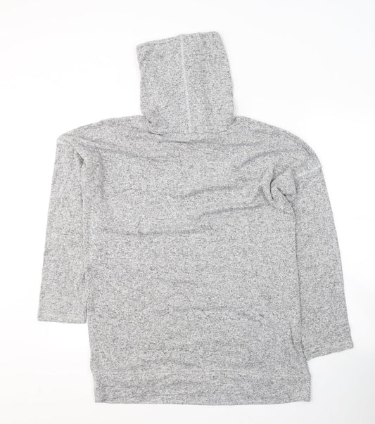 Marks and Spencer Womens Grey  Viscose Pullover Sweatshirt Size 12  Pullover