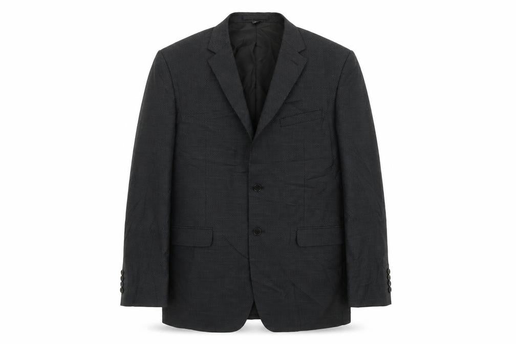 Marks and Spencer Mens Black  Polyester Jacket Suit Jacket Size 42