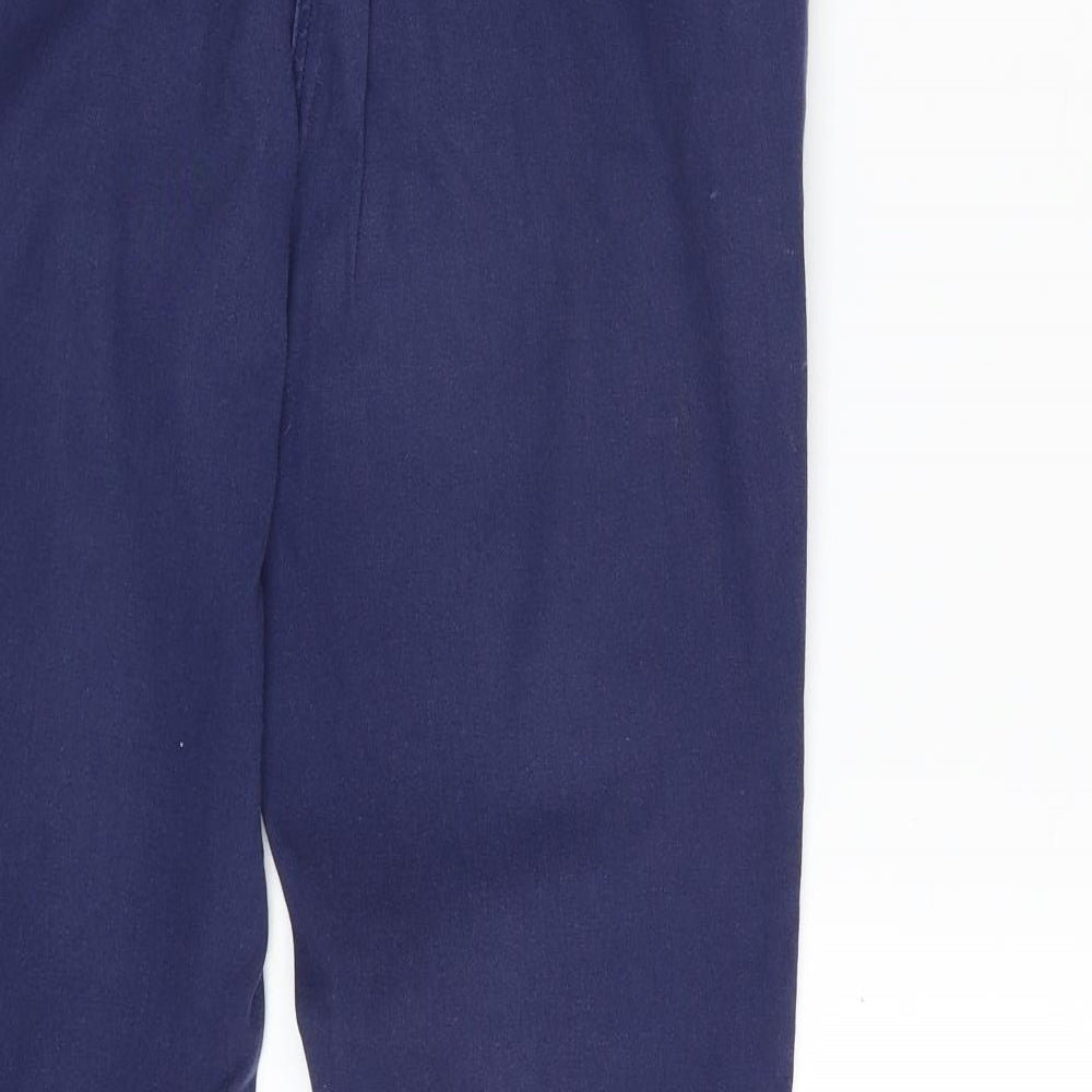 H&M Womens Blue  Cotton Jegging Jeans Size 14 L30 in Slim Zip