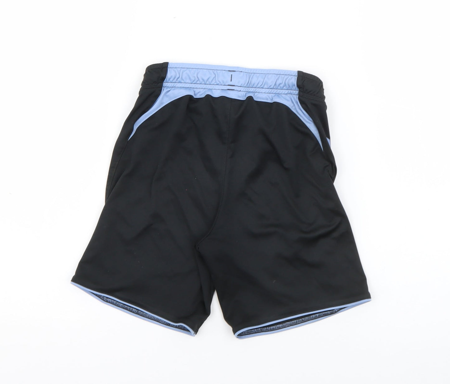 Hummel Boys Black  Polyester Sweat Shorts Size 5-6 Years  Regular