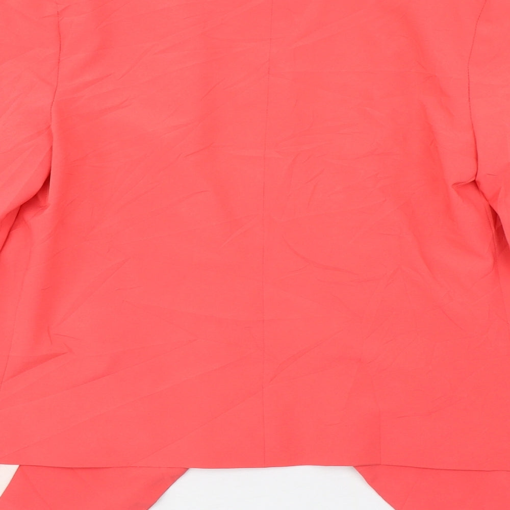 New Look Womens Pink   Jacket Blazer Size 10
